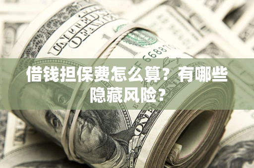 济南借钱担保费怎么算？有哪些隐藏风险？