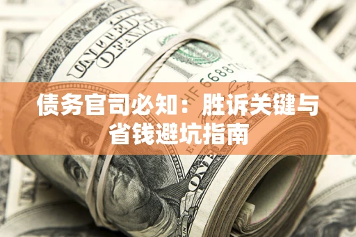 济南债务官司必知：胜诉关键与省钱避坑指南