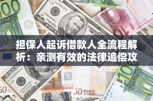 济南担保人起诉借款人全流程解析：亲测有效的法律追偿攻略